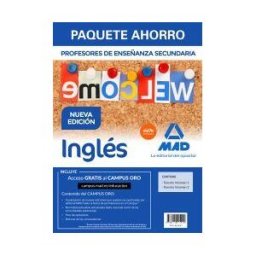 Editorial MAD Paquete Ahorro Inglés Cuerpo De Profesores De Enseñanza Secundaria