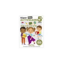 Ediciones Saldaña, S.A. Aprendo En Casa Súper Pega Actividades 5+