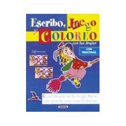 Susaeta Ediciones Escribo, Juego Y Coloreo Con Las Brujas Con Pegatinas