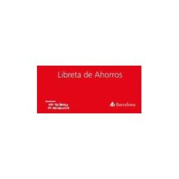 Ediciones Carena Libreta De Ahorros Barcelona