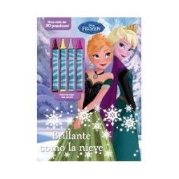Libros Disney Frozen. Brillante Como La Nieve