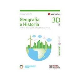 Editorial Vicens Vives Geografia E Historia 3d Diversidad. Comunitat Valenciana (comunidad En Red)