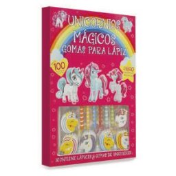 Editorial Edebé Unicornios Mágicos - Gomas Para Lápiz