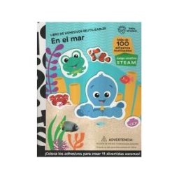 PI KIDS En El Mar. Libro De Adhesivos Reutilizables Baby Einstein