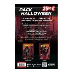 MOZTROS Pack Halloween. Dracula Frankenstein