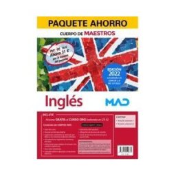 Ed. MAD Paquete Ahorro Cuerpo De Maestros. Inglés