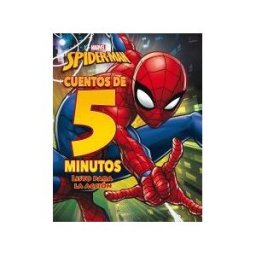 Libros Disney Spider-man. Cuentos De 5 Minutos. Volumen 2