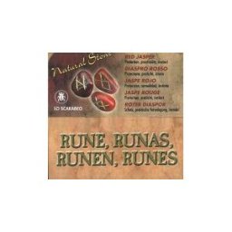 Lo Scarabeo. Runas Jaspe Rojo