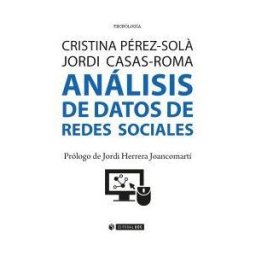 Editorial UOC, S.L. Analisis Datos De Redes Sociales