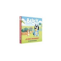 BEASCOA Bluey. Libro De Cartón Con Solapas - a Qué Jugamos?. Incluye Diario De Juegos
