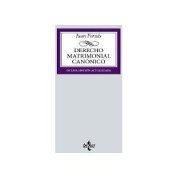 Tecnos Derecho Matrimonial Canónico