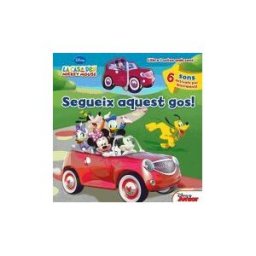 Cadí La Casa D'en Mickey Mouse. Segueix Aquest Gos!. Llibre I Cotxe Amb Sons