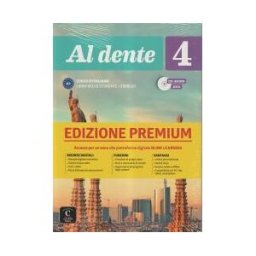 Difusión Centro de Investigación y Publicaciones de Al Dente 4 Libro Dello Studente + Esercizi Premium . B2
