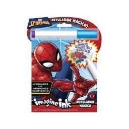 Libros Disney Spider-man. Rotulador Mágico