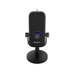 Micrófono Endorfy Solum Voice S USB C mesa cardioide con filtro antipop y jack 3.5 mm