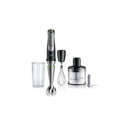 Batidora de mano Braun MQ9135XI 1200W ActiveBlade SmartSpeed Vaso 600ml Acero Inoxidable
