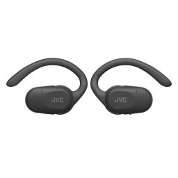 Auriculares JVC inalámbricos Bluetooth 5.4 True Wireless negros, diseño abierto, 7.5h autonomía
