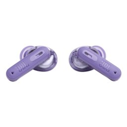 Auriculares JBL inalámbricos Bluetooth 5.3 con cancelación de ruido y Pure Bass púrpura