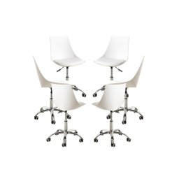 Packs Sillas - Pack 6 Sillas Blok Office - Blanco