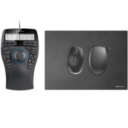 Ratón 3Dconnexion SpaceMouse Enterprise Kit 2 Ambidextro 31 botones Wireless USB Type-A 6DoF Negro