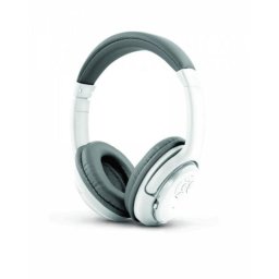 Auriculares Esperanza Libero inalámbricos Bluetooth para música gris y blanco