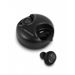 Auriculares Esperanza EH228K inalámbricos Bluetooth para llamadas y música, Earbuds negros