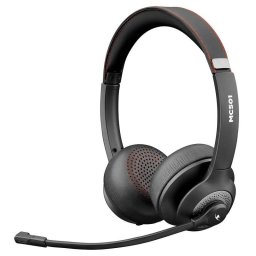 Auriculares Bluestork MC501 inalámbricos Bluetooth para oficina y videollamadas plegables negros