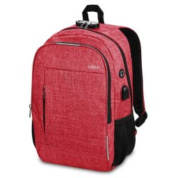 Subblim Urban Lock Mochila Roja para Portátil hasta 16