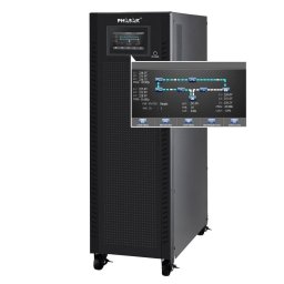 Phasak PH 9273 SAI Trifásica-Trifásica/Trifásica-Mono 10000VA Online LCD