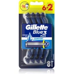 Blue 3 Comfort Maquinillas De Afeitar Desechables Para Hombre 8 Ud