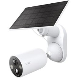 TP-Link Cámara de Vigilancia Tapo TC85 KIT Solar-Powered Security Camera Kit, 1 × Tapo TC85, 1 × Tapo A201