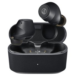 Audio-Technica ATH-CKS30TW+ Auriculares Bluetooth con Cancelación Activa de Ruido Negro Mate