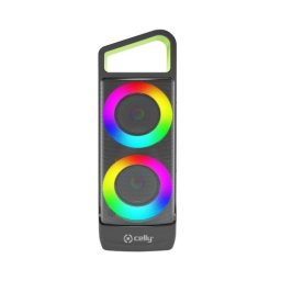 Altavoces Celly Bluetooth Inalámbricos 10W con TWS, USB-C y Luces RGB