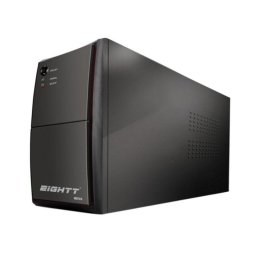 SAI Eightt ES650 0,65 kVA Mini Tower AVR 7Ah 12V Metal Negro LED