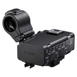 Micrófono Panasonic DMW-XLR2 XLR con soporte, entrada 3,5mm y grabación 32 bits