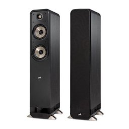 Polk Audio s55e Signature Pareja de Altavoces de Pie Negros