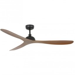 Faro Gotland Ventilador de Techo con Mando a Distancia 30W Negro/Madera