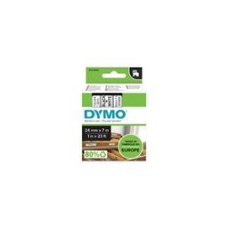 Dymo 53713 (S0720930) cinta plástica negro sobre blanco 24mm