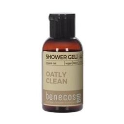 Benecos gel de baño avena mini viaje 50ml. bio vegano