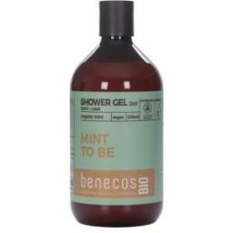 Benecos gel de baño 2en 1 menta 500ml. bio vegano