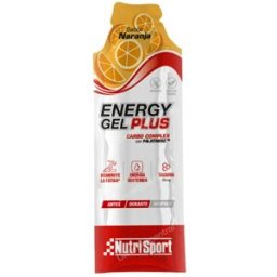 Nutrisport energy gel plus naranja 18 uds