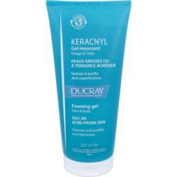 Ducray keracnyl gel limpiador 200ml.