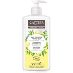 Cattier gel de ducha refrescante verbena-citrus 887ml.