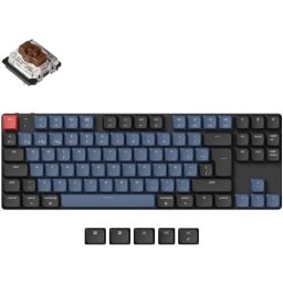 Keychron K1 Pro QMK/VIA Teclado Mecánico Inalámbrico Low Profile RGB Backlight Switch Brown