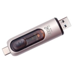 Cool Pen Drive USB 3.0 128GB Tipo-C / USB (2 en 1) Plata