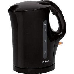 Bomann WK 5011 Hervidor de Agua 1.7L 2200W Negro