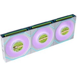 Lian-Li Ventilador UNI FAN SL120 LCD Infinity FLEX Wireless Blanco 120mm (Pack 3)