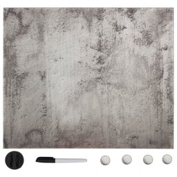 vidaXL Pizarra Magnética de Mared Vidrio 60x60 cm