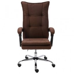 VidaXL Silla de Oficina Marrón