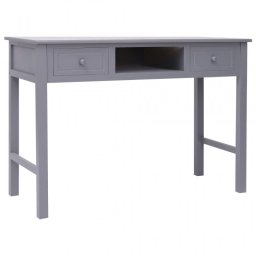 VidaXL Escritorio de Madera Gris